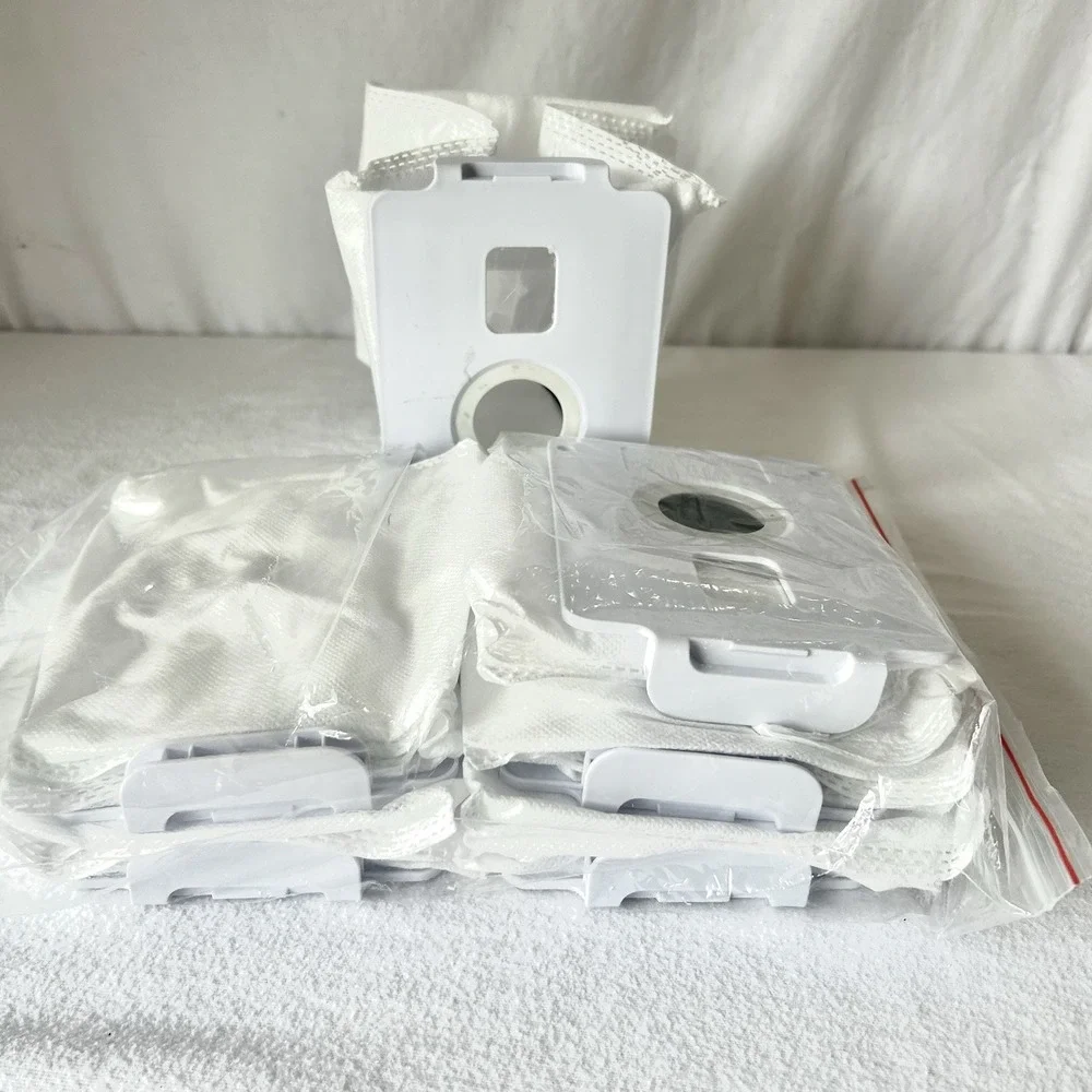 Vacuum Cleaner Dust Bag Lot Of 8 White